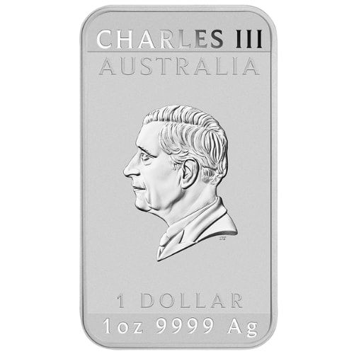 2024 1 oz Dragon Rectangular Silver Coin