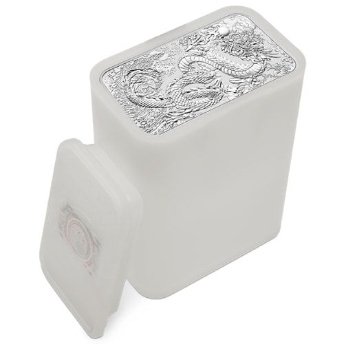 2024 1 oz Dragon Rectangular Silver Coin