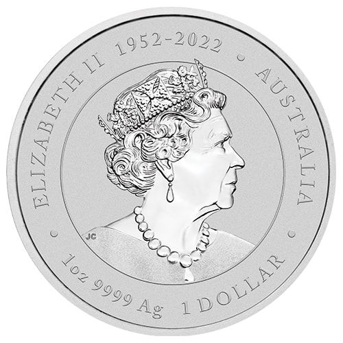 2024 1 oz Silver Year of the Dragon Coin - Lunar Series III 