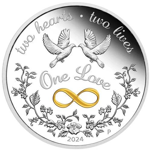 2024 1 oz One Love Proof Silver Coin