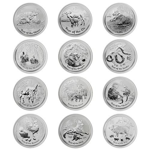 1\u0020oz\u0020Australian\u0020Lunar\u0020Series\u0020II\u0020Silver\u002012\u0020Coin\u0020Set
