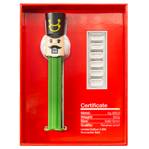 Silver PEZ Dispenser for Sale: 2025 30g Nutcracker PEZ Dispenser w