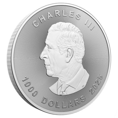 Buy 2025 10 Kilo Canadian Big Maple Leaf Silver Coin | SD Bullion