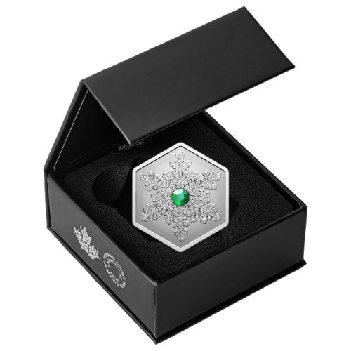 Buy 2025 1 oz Snowflake Silver Hexagonal Reverse Proof Coin | SD