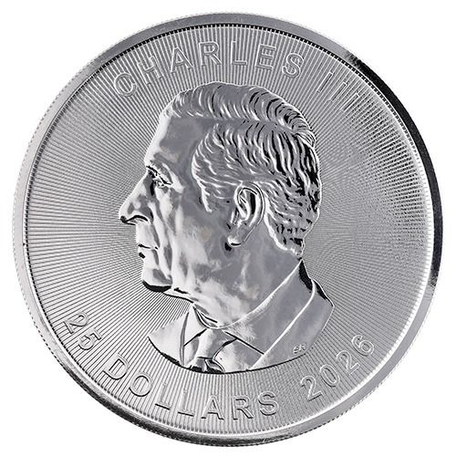 2026 5 oz Canadian Silver Grand Maple Leaf Coin BU