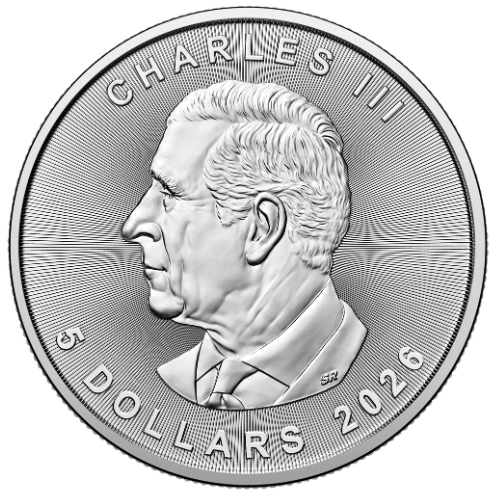 Buy 2026 1 oz Canadian Silver Maple Leaf Coin - Celebration! Privy