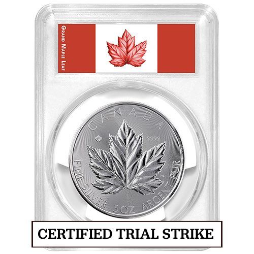 2026\u00205\u0020oz\u0020PCGS\u0020Trial\u0020Strike\u0020Canadian\u0020Silver\u0020Grand\u0020Maple\u0020Leaf\u0020Coin\u0020\u002D\u0020Gem\u0020BU