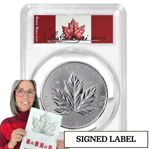 Buy 2026 5 oz PCGS Gem BU “Trial Strike” Canadian Silver Grand
