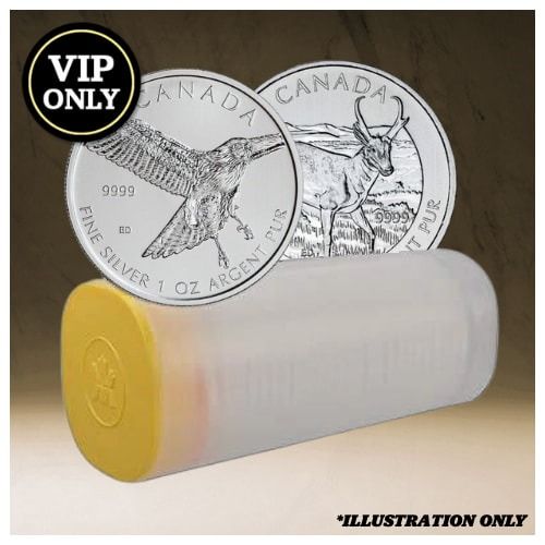 VIP\u0020Offer\u0020\u002D\u0020Tube\u0020of\u002025\u0020x\u00201\u0020oz\u0020Royal\u0020Canadian\u0020Mint\u0020Silver\u0020Coins