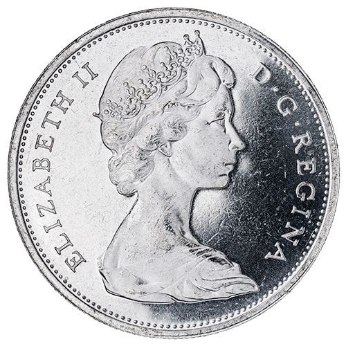 1958-1967 Canadian Silver Dollar