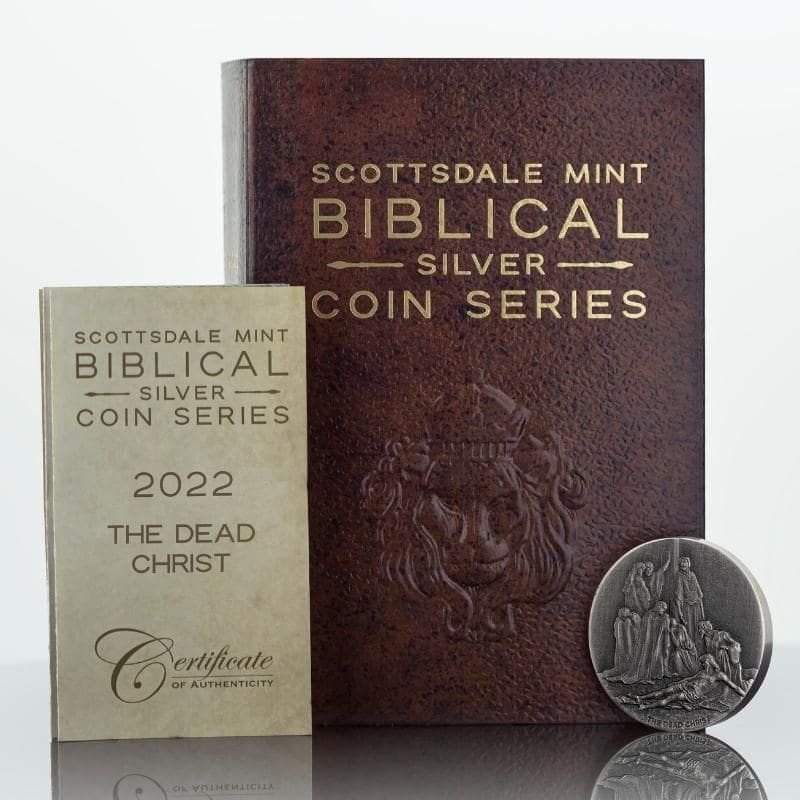 Buy 2022 2 oz The Dead Christ Silver Coin - Biblical Series | SD