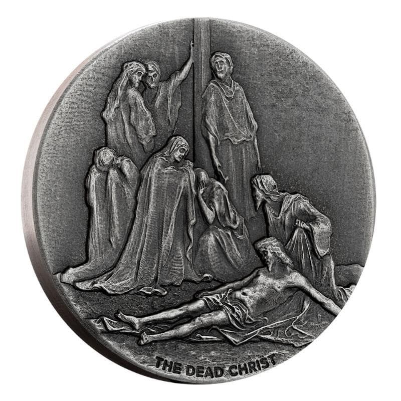 Buy 2022 2 oz The Dead Christ Silver Coin - Biblical Series | SD