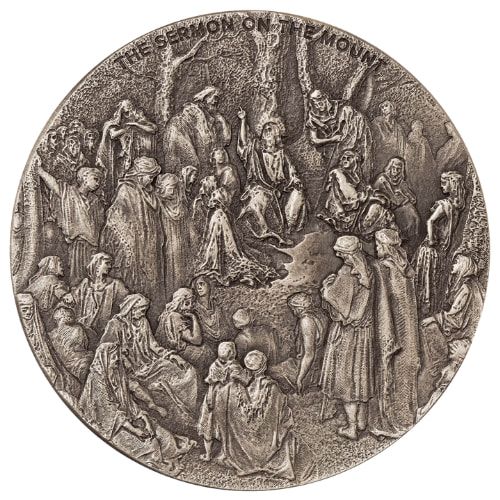2023\u00202\u0020oz\u0020The\u0020Sermon\u0020on\u0020the\u0020Mount\u0020Antique\u0020Silver\u0020Coin\u0020\u002D\u0020Biblical\u0020Series