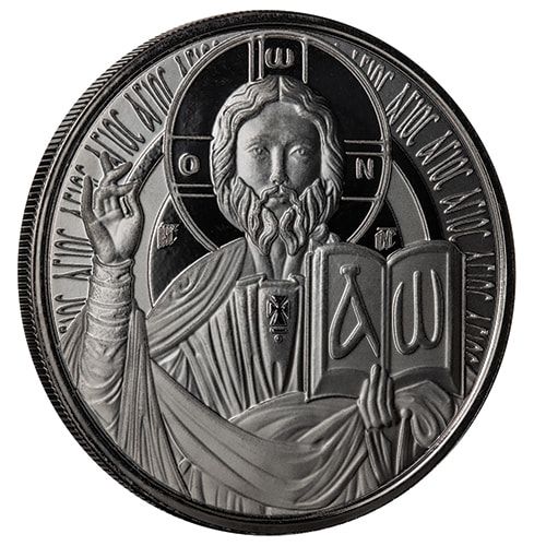 Buy 2023 1 oz The Teacher Black Rhodium Plated Silver Coin - Jesus