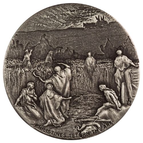2024\u00202\u0020oz\u0020Philistines\u0020Return\u0020the\u0020Ark\u0020Antique\u0020Silver\u0020Coin\u0020\u002D\u0020Biblical\u0020Series\u0020