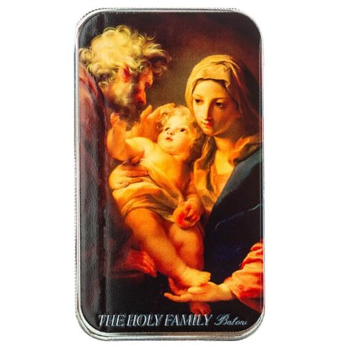 2024\u00201\u0020oz\u0020The\u0020Holy\u0020Family\u0020Colored\u0020Silver\u0020Bar
