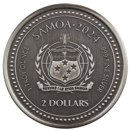 Buy 2024 1 oz The Creator Antique Silver Coin - Jesus Collection