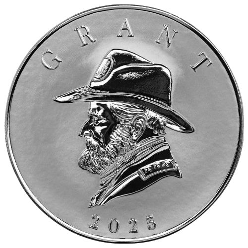 Buy 2025 5 oz Grant Silver Coin - Commander Series | SD Bullion