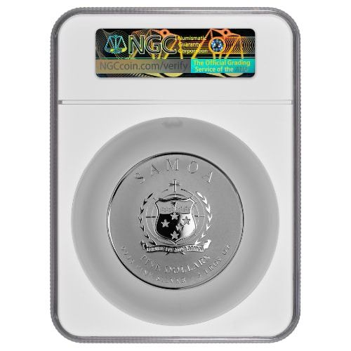 Buy 2025 NGC PL-70 Early Releases 5 oz Grant Silver Coin