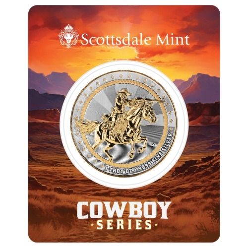1\u0020oz\u0020The\u0020Rifleman\u0020Gilded\u0020Silver\u0020Round\u0020\u002D\u0020Cowboy\u0020Series
