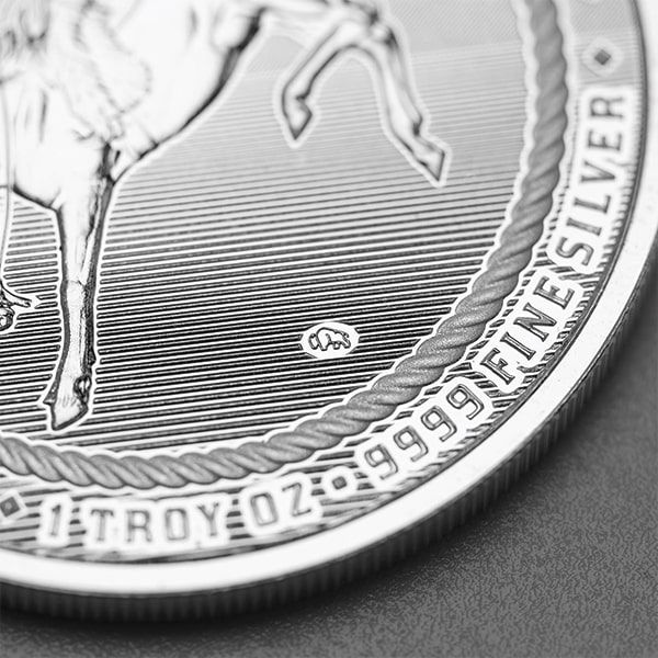 1 oz Scottsdale Mint Cowboy Silver Round