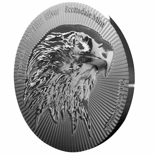 1 oz Scottsdale Silver Eagle Stacker Round