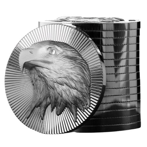 1 oz Scottsdale Silver Eagle Stacker Round