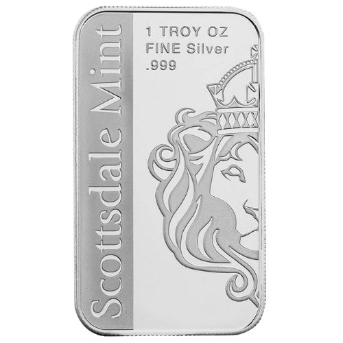 1 oz 'Merica Eagle Patriotic Colorized Silver Bar