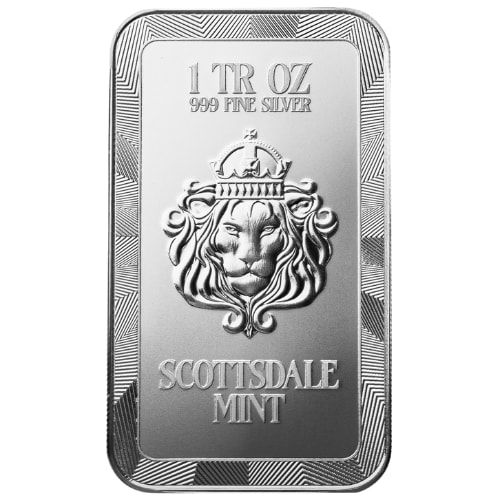 1 oz Texas State Flag Colorized Silver Bar