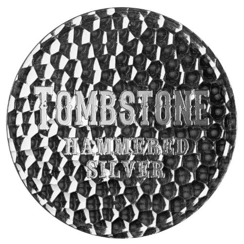 1\u0020oz\u0020Tombstone\u0020Hammered\u0020Silver\u0020Round
