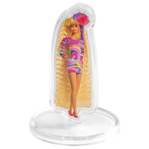 2024 1 oz Barbie Totally Hair Proof Silver Coin