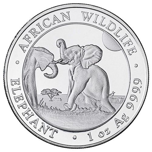 2024\u00201\u0020oz\u0020Somalia\u0020Elephant\u0020Silver\u0020Coin
