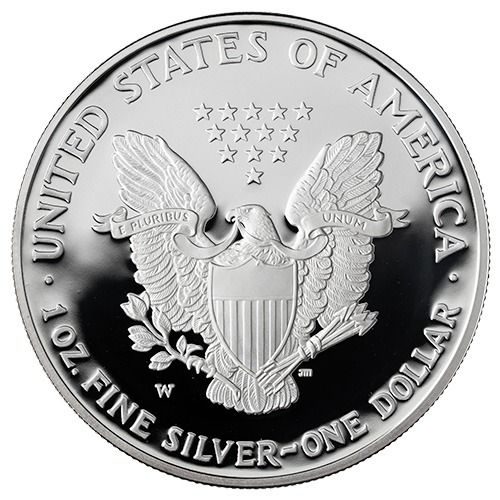 Buy 2004-W 1 oz American Silver Eagle Proof Coin w/Box & COA | SD