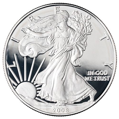 2008 American Silver Eagle Proof Coin