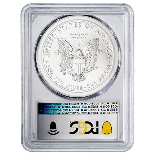 2008 PCGS MS-70 1 oz American Silver Eagle Coin