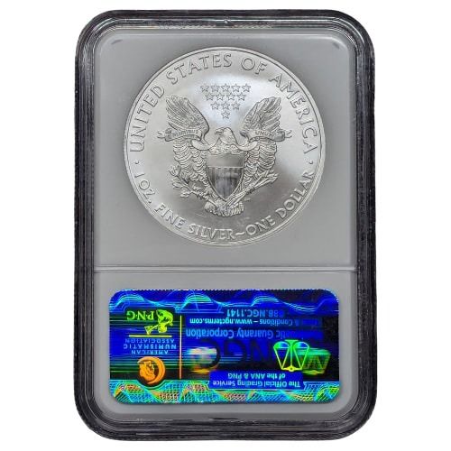 2009 NGC MS-69 Early Releases 1 oz American Silver Eagle Coin