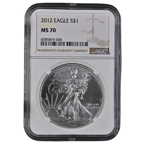 2012\u0020NGC\u0020MS\u002D70\u00201\u0020oz\u0020American\u0020Silver\u0020Eagle\u0020Coin\u0020\u002D\u0020Brown\u0020Label