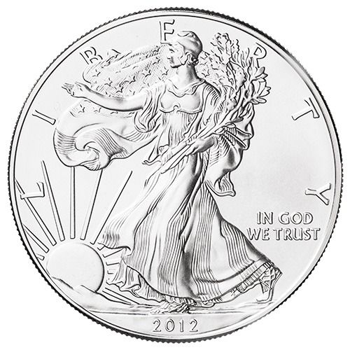 2012\u002DW\u00201\u0020oz\u0020American\u0020Silver\u0020Eagle\u0020Burnished\u0020Coin\u0020with\u0020Box\u0020and\u0020COA