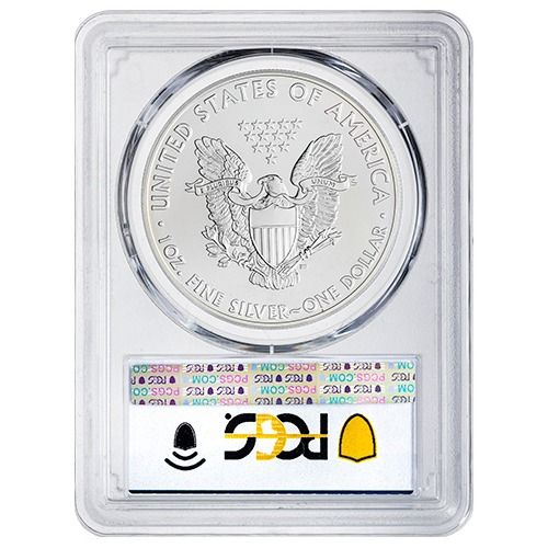 2012-(W) PCGS MS-69 Struck at West Point Mint 1 oz American Silver Eagle Coin 