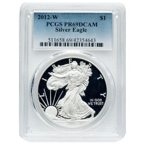 2012\u0020PCGS\u0020PR\u002D69\u00201\u0020oz\u0020American\u0020Silver\u0020Eagle\u0020Proof\u0020Coin
