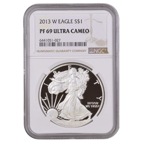 2013\u002DW\u0020NGC\u0020PF\u002D69\u00201\u0020oz\u0020American\u0020Silver\u0020Eagle\u0020Proof\u0020Coin