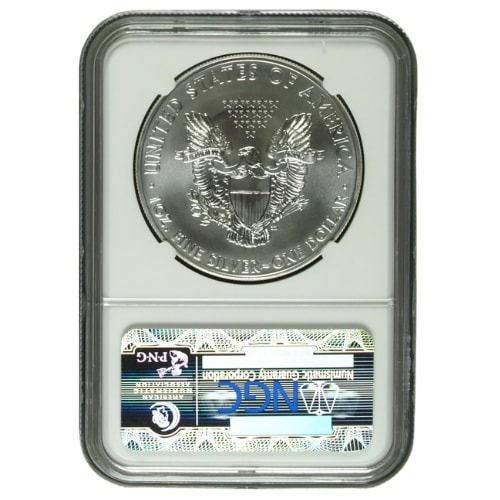2014 NGC MS-69 Early Releases 1 oz American Silver Eagle Coin