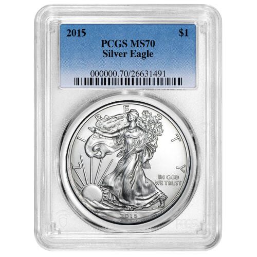 2015\u0020PCGS\u0020MS\u002D70\u00201\u0020oz\u0020American\u0020Silver\u0020Eagle\u0020Coin