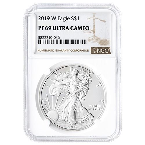 2019\u002DW\u0020NGC\u0020PF\u002D69\u00201\u0020oz\u0020American\u0020Silver\u0020Eagle\u0020Proof\u0020Coin