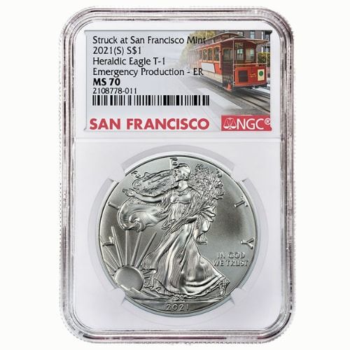 2021\u0020\u0028S\u0029\u0020NGC\u0020MS\u002D70\u0020Early\u0020Releases\u0020American\u0020Silver\u0020Eagle