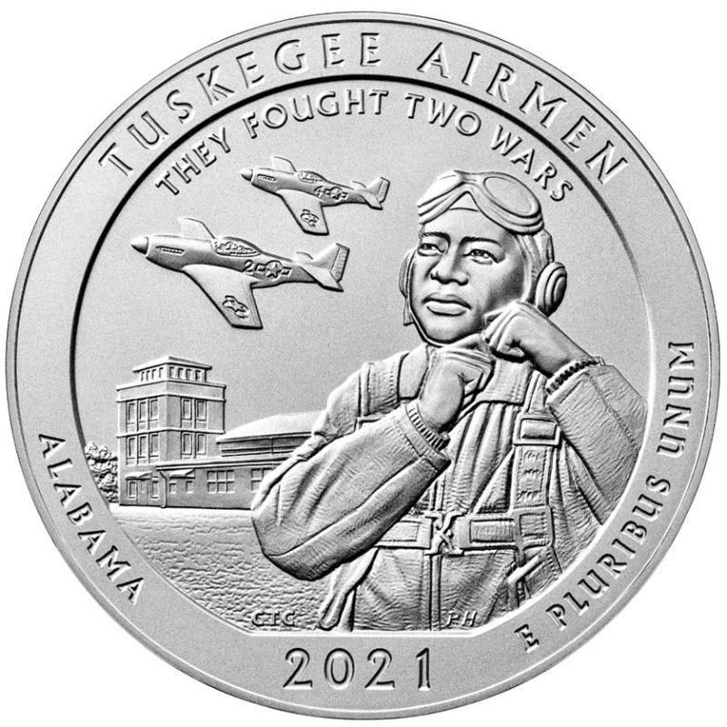 2021\u0020Tuskegee\u0020Airmen\u0020National\u0020Historic\u0020Site\u0020ATB\u00205\u0020oz\u0020Silver\u0020Coin\u0020\u002D\u0020America\u0020The\u0020Beautiful