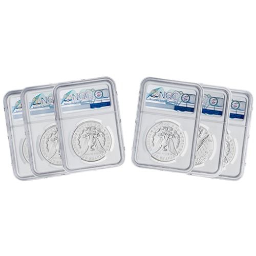 Buy 2021 NGC MS-70 First Day of Issue Morgan and Peace Dollar