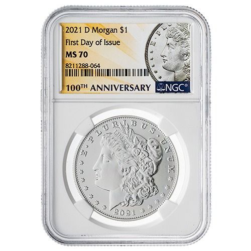 Buy 2021 NGC MS-70 First Day of Issue Morgan and Peace Dollar