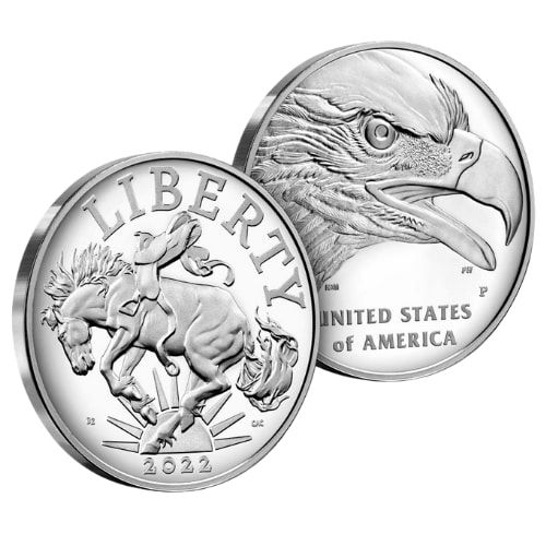 Buy 2022-P 1 oz US Mint American Liberty Mustang Proof Silver