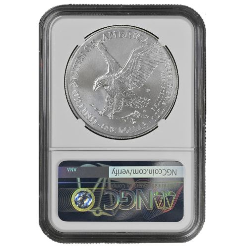 Buy 2023-W NGC MS-70 1 oz American Silver Eagle Burnished Coin